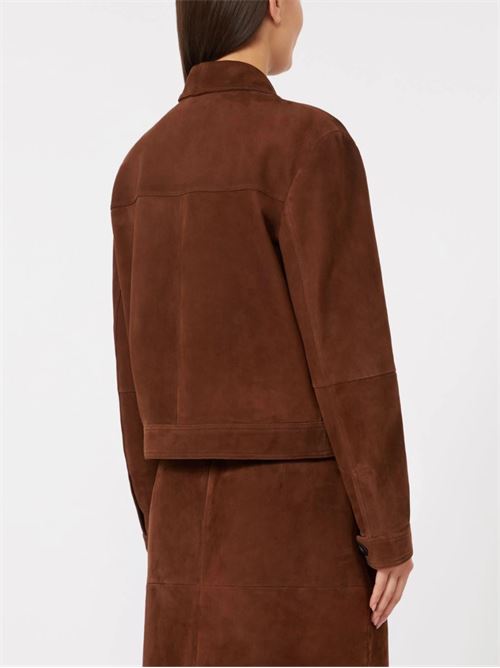 Suede jacket MAX MARA STUDIO | 2616441021600MSTBAIA002